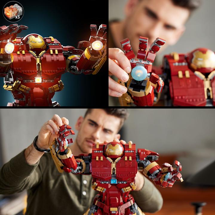 Image du produit LEGO Hulkbuster (76210, LEGO difficiles à trouver, LEGO Marvel)