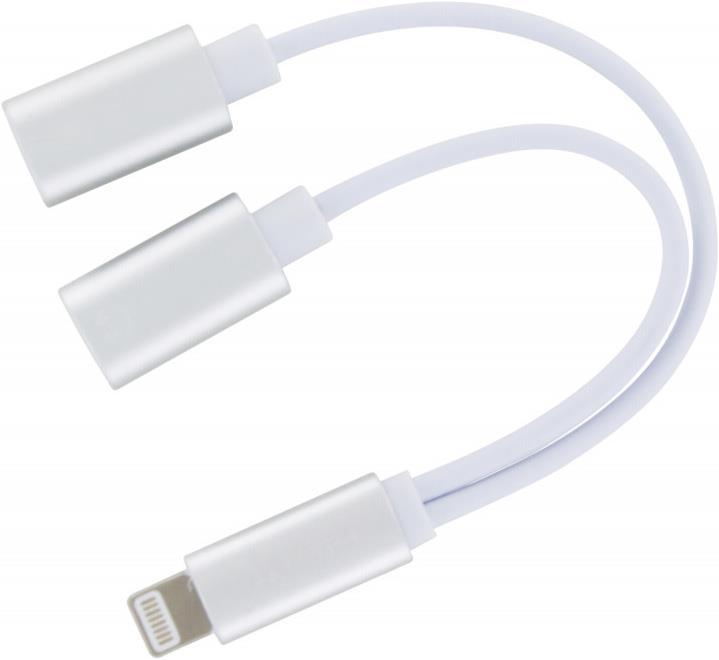Actual product image Xlayer Dual Lightning Adapter (Lightning, Lightning)