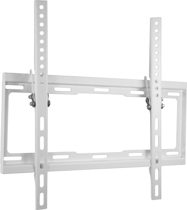 Produktbild Deltaco Väggfaeste 32-55 35 kg tilt 14 VESA 75x75-400x400mm vit (55", 35 kg)