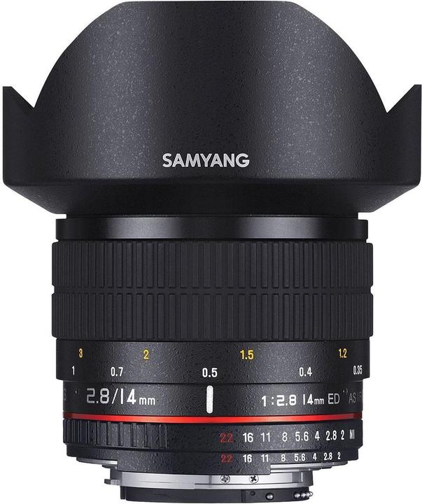 Samyang 14mm f/2.8 ED AS IF UMC - Canon EF (Canon EF, Vollformat)
