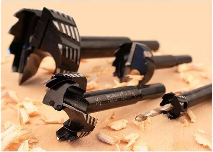 Immagine prodotto Famag Set di bit Forstner (15 mm, 20 mm, 25 mm, 30 mm, 35 mm, 40 mm, 50 mm)