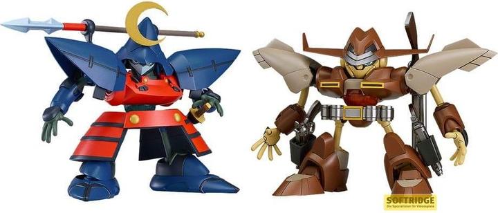 Produktbild Good Smile Company Hao Taikei Ryu Knight Moderoid Plastic Model Kit Collection Series: 3 Hayatmaru & Delingar 10 cm
