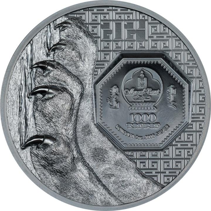 Produktbild CIT Coin Invest Silber Snow Leopard 2 oz Black Proof - High Relief 2024 (999, 2024)