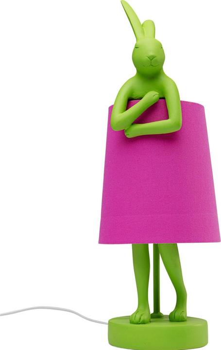 Produktbild Kare Design Tischleuchte Animal Rabbit Grün/Pink 50cm (E14)