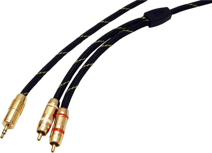 Actual product image Roline GOLD Audio 3.5mm - 2x Cinch (10 m, 3.5mm jack (AUX), Cinch)