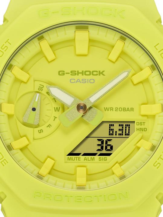 Produktbild G-Shock GA-2100-9A9ER (Chronograph, 45 mm)