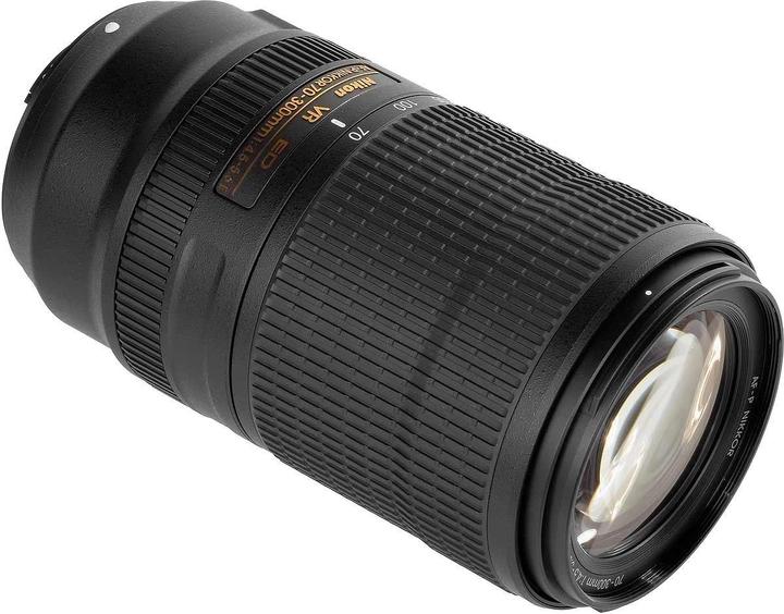 Image du produit Nikon AF-P Nikkor 70-300mm f/4.5-5.6E ED VR (Nikon F, Plein format, APS-C / DX)