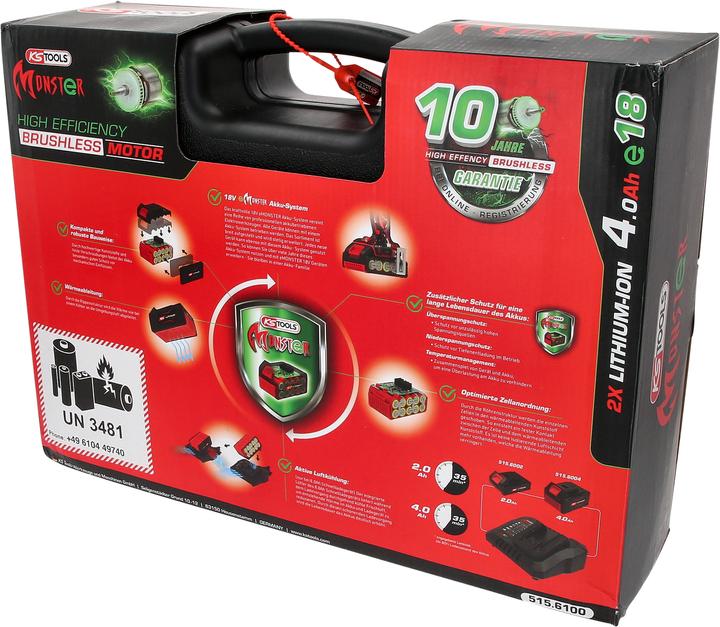 Actual product image KS Tools Emonster (Rechargeable battery operated)