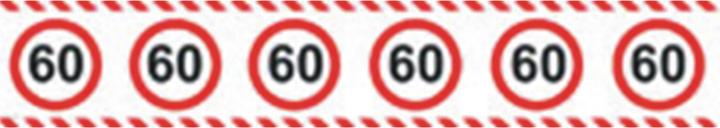 Produktbild Folat Absperrband Geburtstag 60 Jahre
