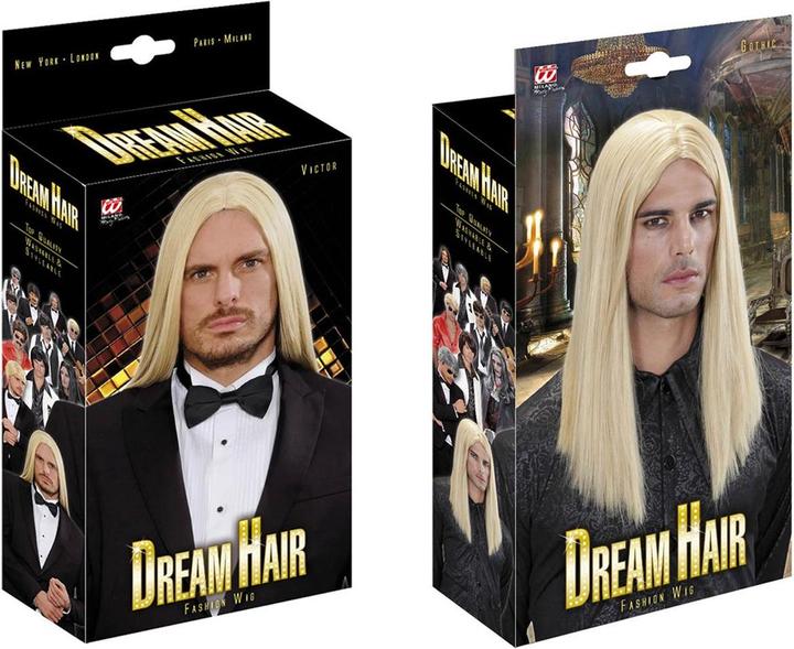 Actual product image Widmann Long hair wig