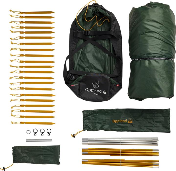 Produktbild Nordisk Oppland 2 SI (2.0) Tent (Tunnelzelt, 3.25 kg, 2 Personen)
