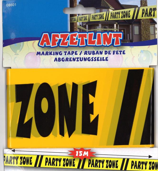 Produktbild Folat Absperrband Party Zone