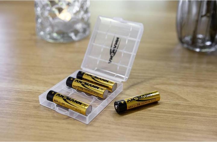 Actual product image Ansmann 1311-0031 Micro (AAA) rechargeable lithium battery 400 mAh 1.2 V 8 pcs. (8 pcs., AAA, 400 mAh)