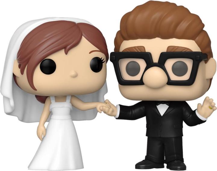 Funko Là-haut pack 2 POP! figurines vinyles Ellie & Carl Wedding 9 cm