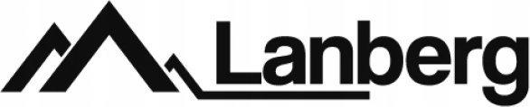 Actual product image Lanberg Mounting Rail Set For 19 Rack Cabinets Sliding Cabinets 650-1090mm Grey