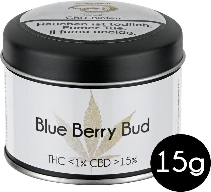 Image du produit Genuine Swiss Blue Berry Bud (15 g, Intérieur)