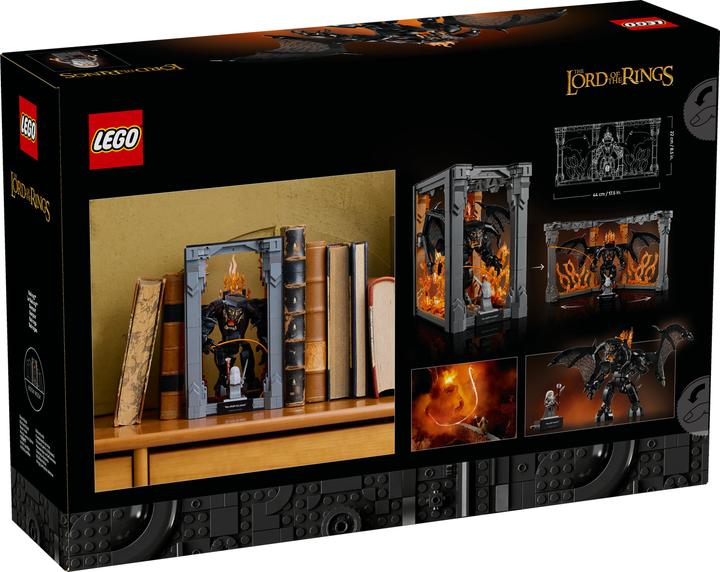 Produktbild LEGO Der Herr der Ringe: Balrog™ Bücherstütze (10367, LEGO Lord of the Rings)