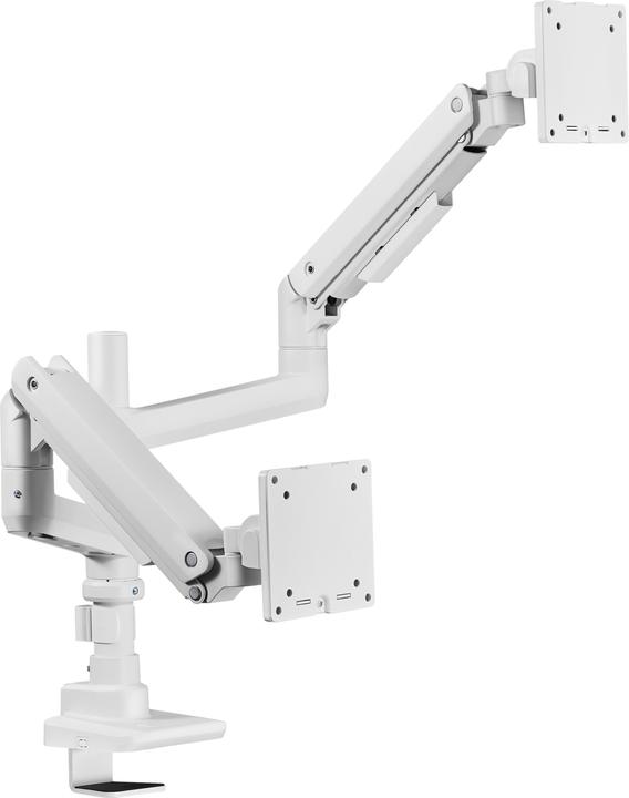 Productafbeelding Mozi Infinity Line dubbele monitorarm, wit (49")