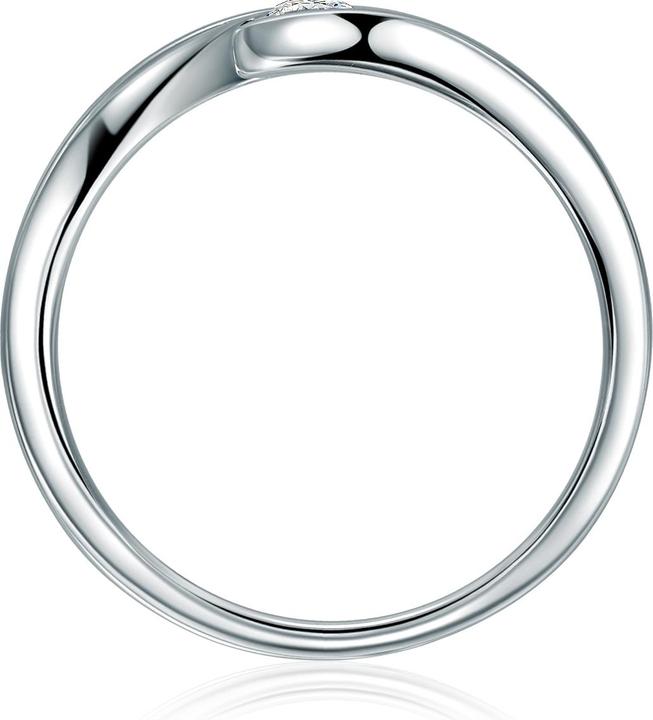 Actual product image Trilani Ladies sterling silver cubic zirconia silver - 6792 (62, 925 Silver)