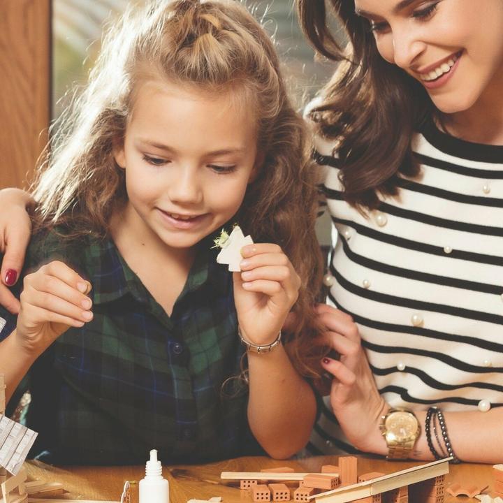 Produktbild Trefl Brick Trick Bauen Sie mit den Rinkinys-Steinen ergänzendes ECO-Mosaik auf (70 Teile)