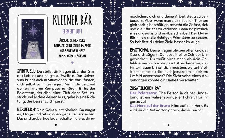 Actual product image Mein kleines Sternorakel (German, Morgane Coeur Ame, Betty Gautier, 2024)