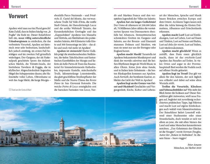 Produktbild Reiseführer Apulien, Gargano, Salento (Deutsch, Peter Amann, 2021)