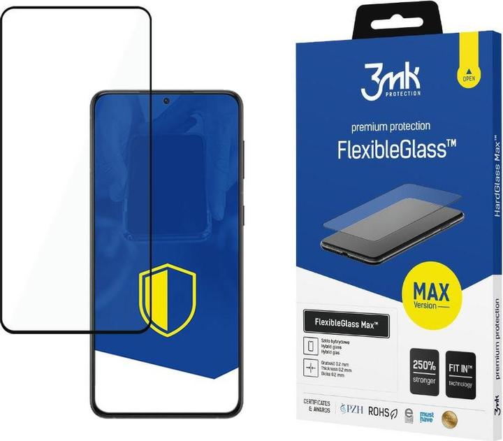 Produktbild 3MK FlexibleGlass Max Bildschirmschutz, Display Folie (1 Stück, Samsung Galaxy S21)