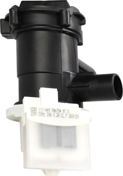 Actual product image Flickbee Compatible lye pump for Bosch Siemens washing machine - replaces 143525 / 144192