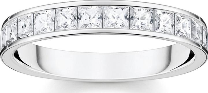 Produktbild Thomas Sabo Ring Weisse Steine Pavé Silber (54, 925 Silber)