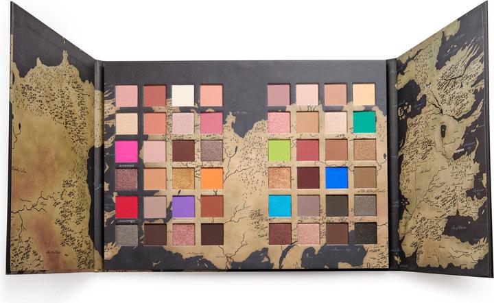 Makeup Revolution X Game of Thrones Westeros Map Palette - Eyeshadow Palette 48 g - 48.0g