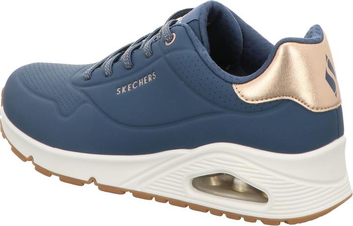 Image du produit Skechers Chaussures à lacets pour femmes Sportives Semelle en caoutchouc bleu (37)