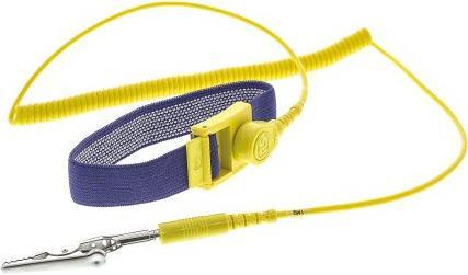 Produktbild Rs Pro Handgelenkband ESD 10/4mm Spiralkabel (Statikschutz)