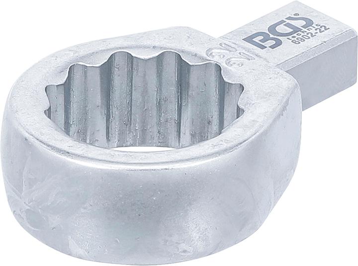 Produktbild BGS Einsteck-Ringschlüssel 22 mm Aufnahme 9 x 12 mm (22 mm)