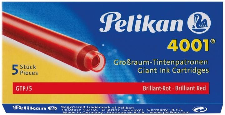 Produktbild Pelikan Grossraumpatrone 4001 GTP/5 (Füllertinte, Rot)