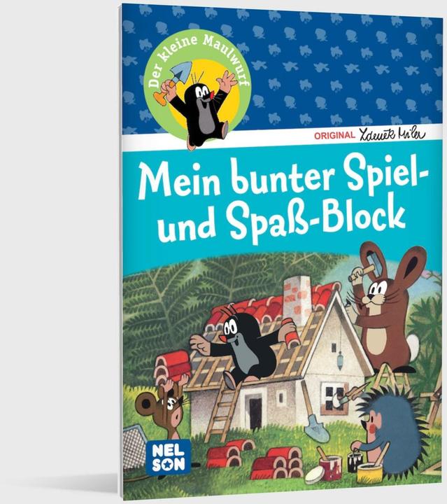 Actual product image Der kleine Maulwurf: Mein bunter Spiel- und Spass-Block