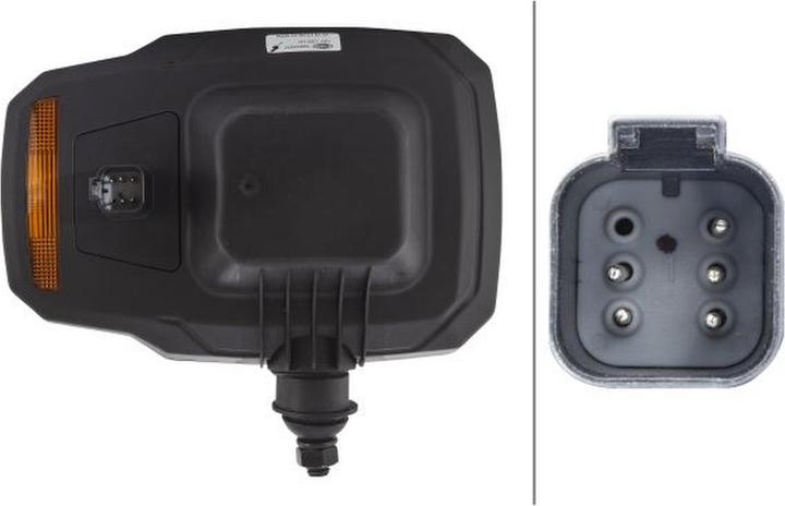 Actual product image Hella Headlight left halogen installation 1LA 328 450-311