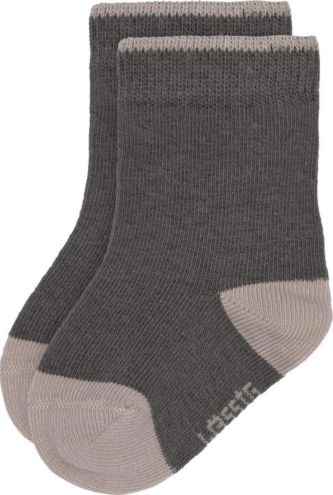 Image du produit Lässig Lot de 3 chaussettes Anthracite Taupe T. 19 - 22 (Lot de 3, 19 - 22)