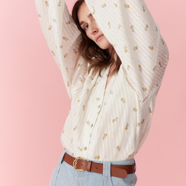 Produktbild La Redoute Collections Ledergürtel (100)
