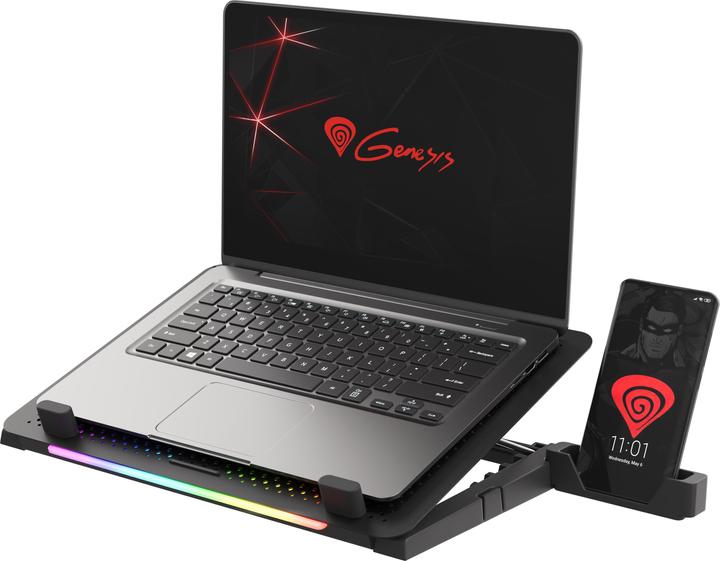 Immagine prodotto Genesis Cuscinetto di raffreddamento per notebook Oxide 450 (15,6 pollici)