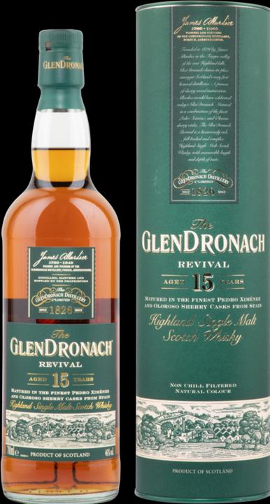 Immagine prodotto Glendronach 15 anni di rinascita (Single Malt, Whisky scozzese)