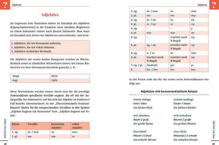 Produktbild Sprachführer Kisuaheli - Wort für Wort (Deutsch, Christoph Friedrich, 2024)