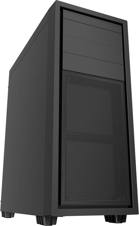 Actual product image Gembird Fornax K500 ATX Computer Case Midi Tower Black (ITX, E-ATX, ATX, mATX)