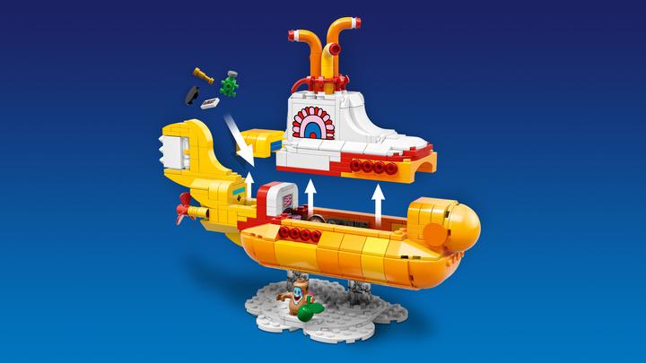 Produktbild LEGO Ideas Yellow Submarine (21306, LEGO Ideas, LEGO Seltene Sets)