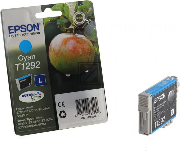 Actual product image Epson T1292 DuraBrite Ultra (C)