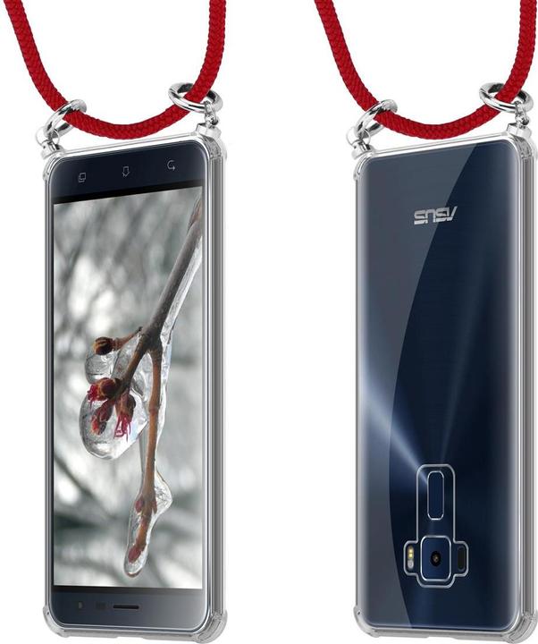Produktbild Cadorabo TPU Handy Kette SILBER Cover