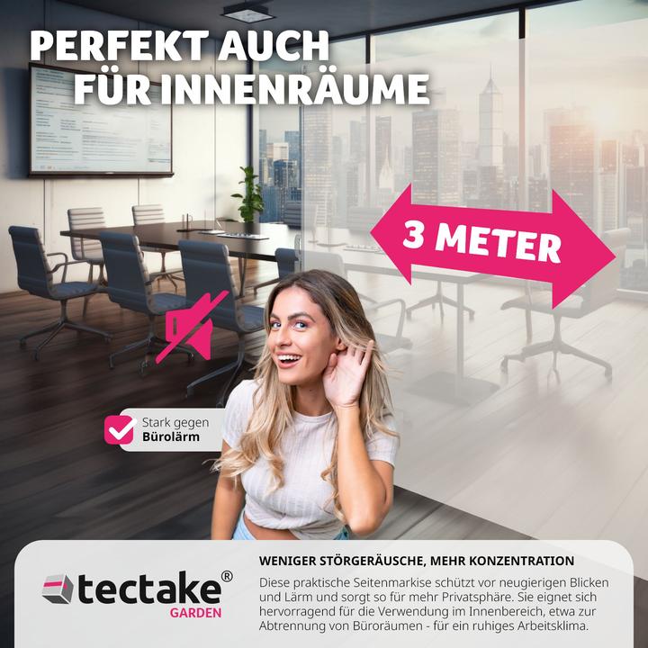 Image du produit tectake Store Latéral Rétractable (1.80 m)