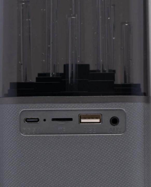 Actual product image Dunlop Speaker BT lighting 8W B/O (3 h, USB power delivery)