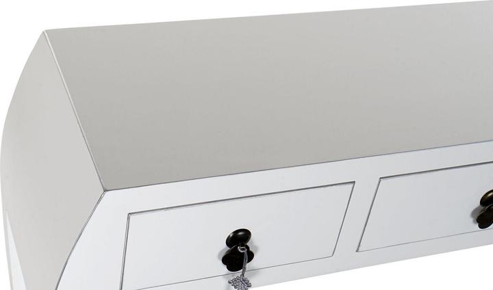 Produktbild DKD Home Decor Console White Silver Fir MDF Wood (96 x 26 x 80 cm)