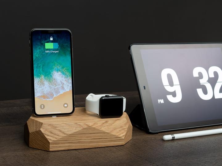 Produktbild Oakywood Combo Dock - Dockingstation aus Holz - USB-C