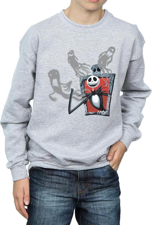 Actual product image Disney Boys Nightmare Before Christmas Ghosts Of Jack Sweatshirt (116)